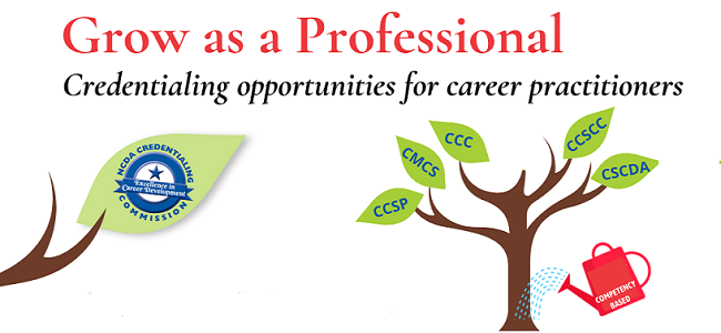  NCDA Credentialing Opportunities for Career Professionals 
